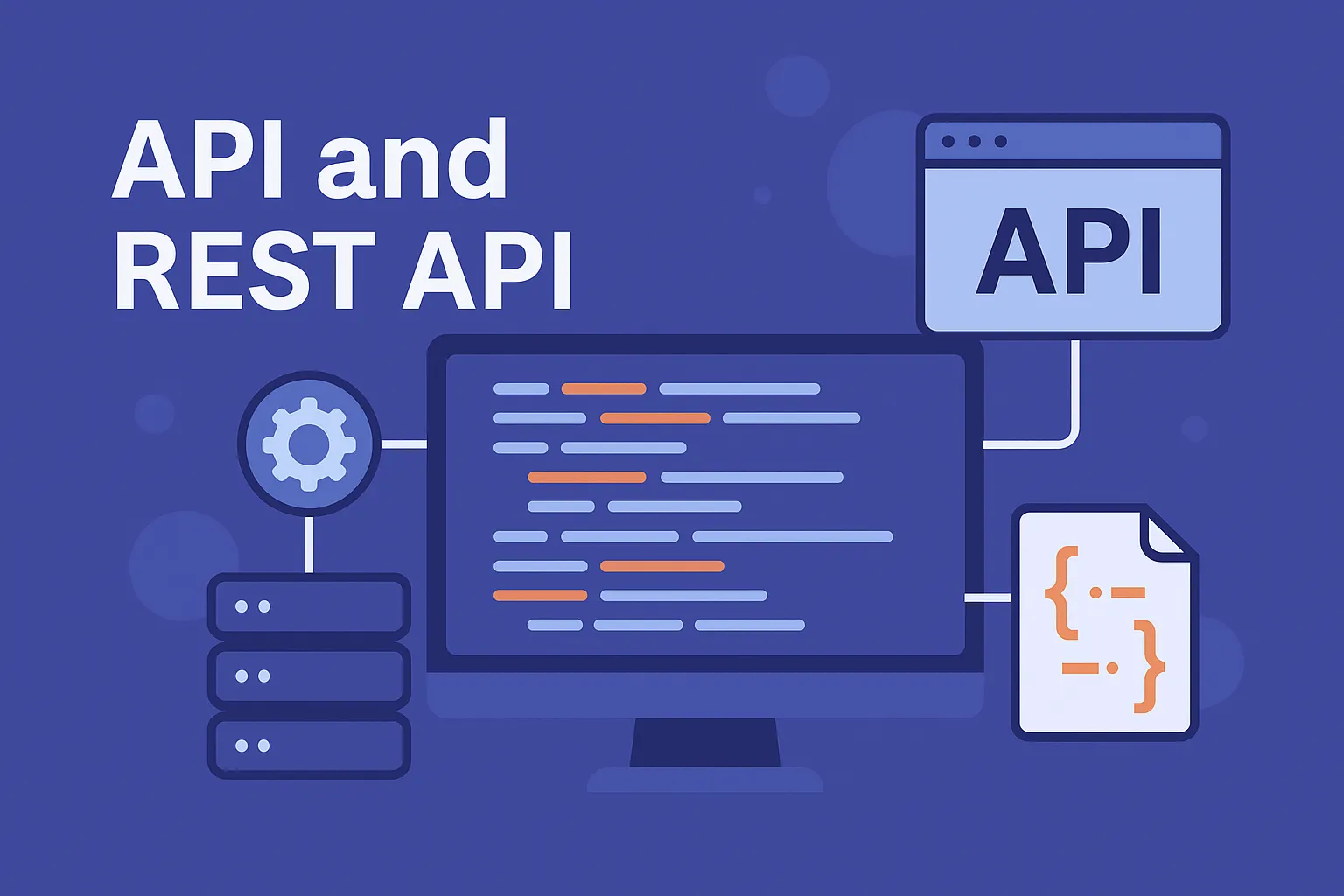 API vs REST API diagram