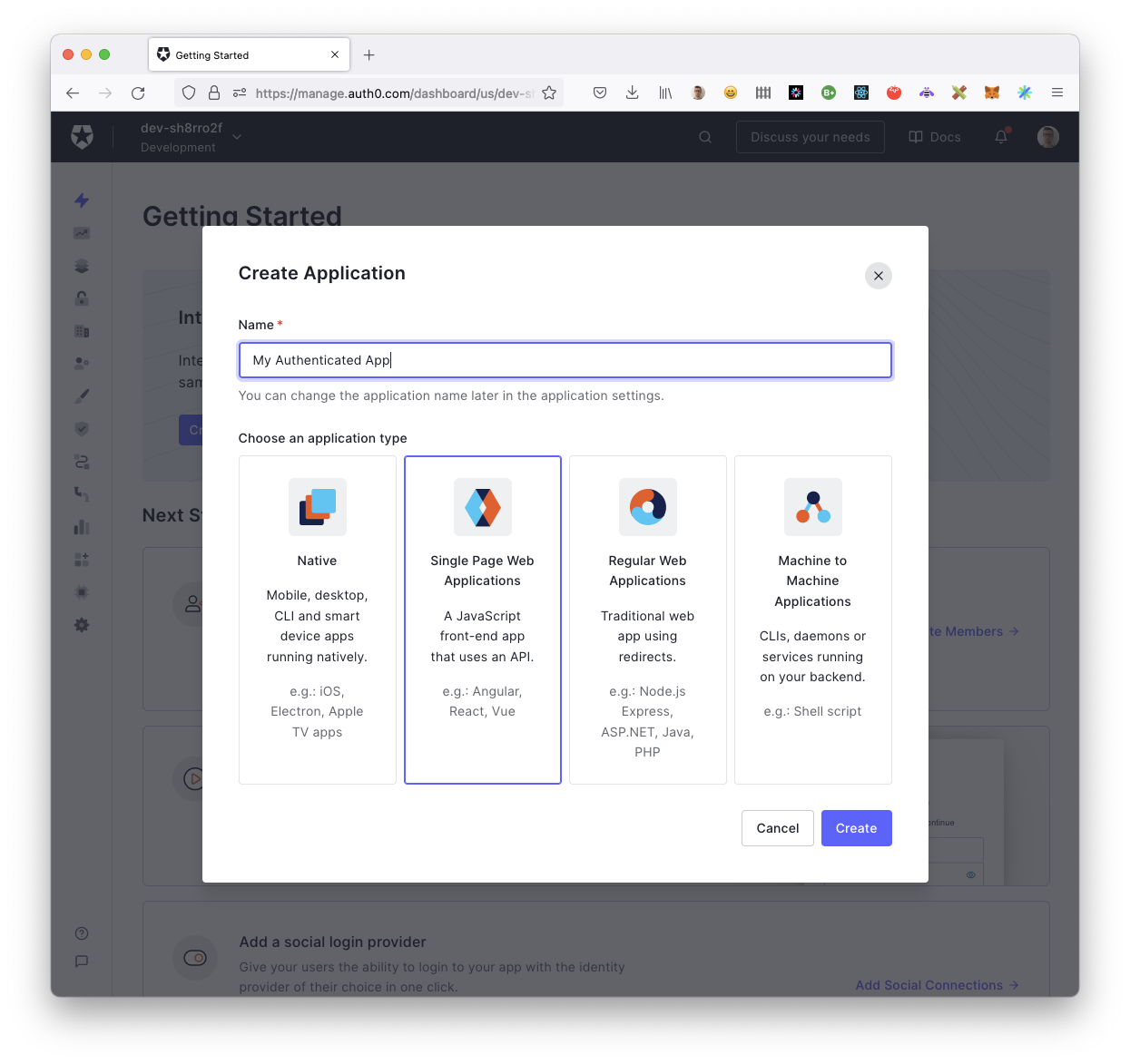 createauth0app